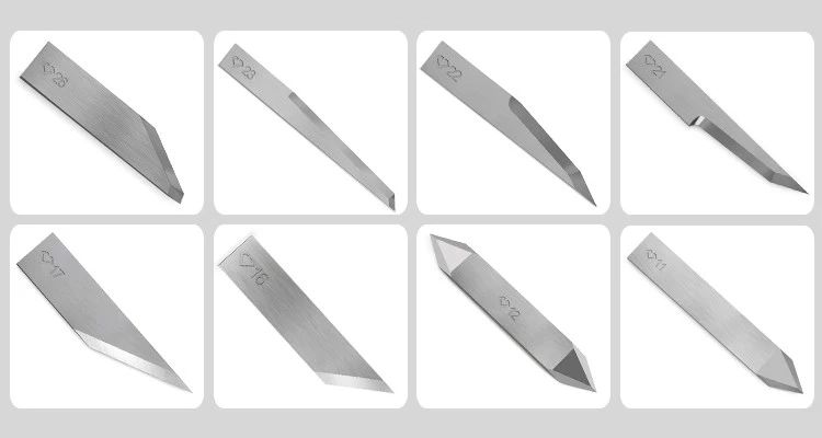 Tungsten carbide Zund cutter blade for leather textile industry Z16, Z3(5)