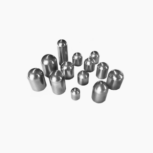 Polish Custom Tungsten Carbide Parts Button Drill Bits YG6C / YG8C / YG11C / YG15C / ZD15