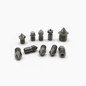 M6 1.75mm 0.4mm hole Cemented Tungsten Carbide 3D printer extrusion head nozzle 