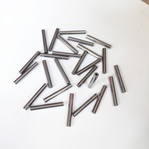 Long life solid carbide rod polished single straight hole tungsten cemented carbide tube