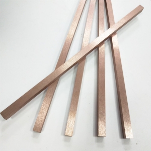 High ectrically conductive W/Cu tungsten copper alloy blocks/strips