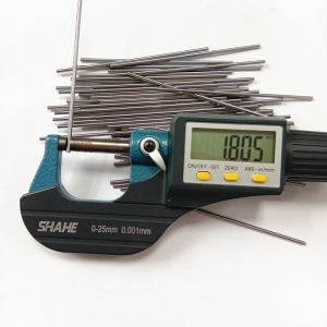 Dia 1.8*80mm H6 Ground Tungsten Carbide Rod With Polished For Endmills