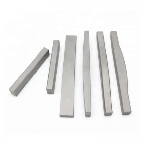 Impact Resistant Tungsten Carbide Wear Parts / Flat Bar For VSI Sand Making Crusher