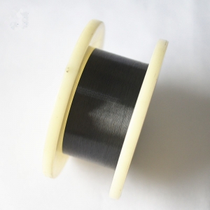 Dia0.08mm Black Molybdenum Wire For Cutting LED Screen 99.95% Purity
