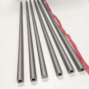 High Wear Resistance Tungsten Carbide Pipe Tube With 700mm length One Central Blind Hole